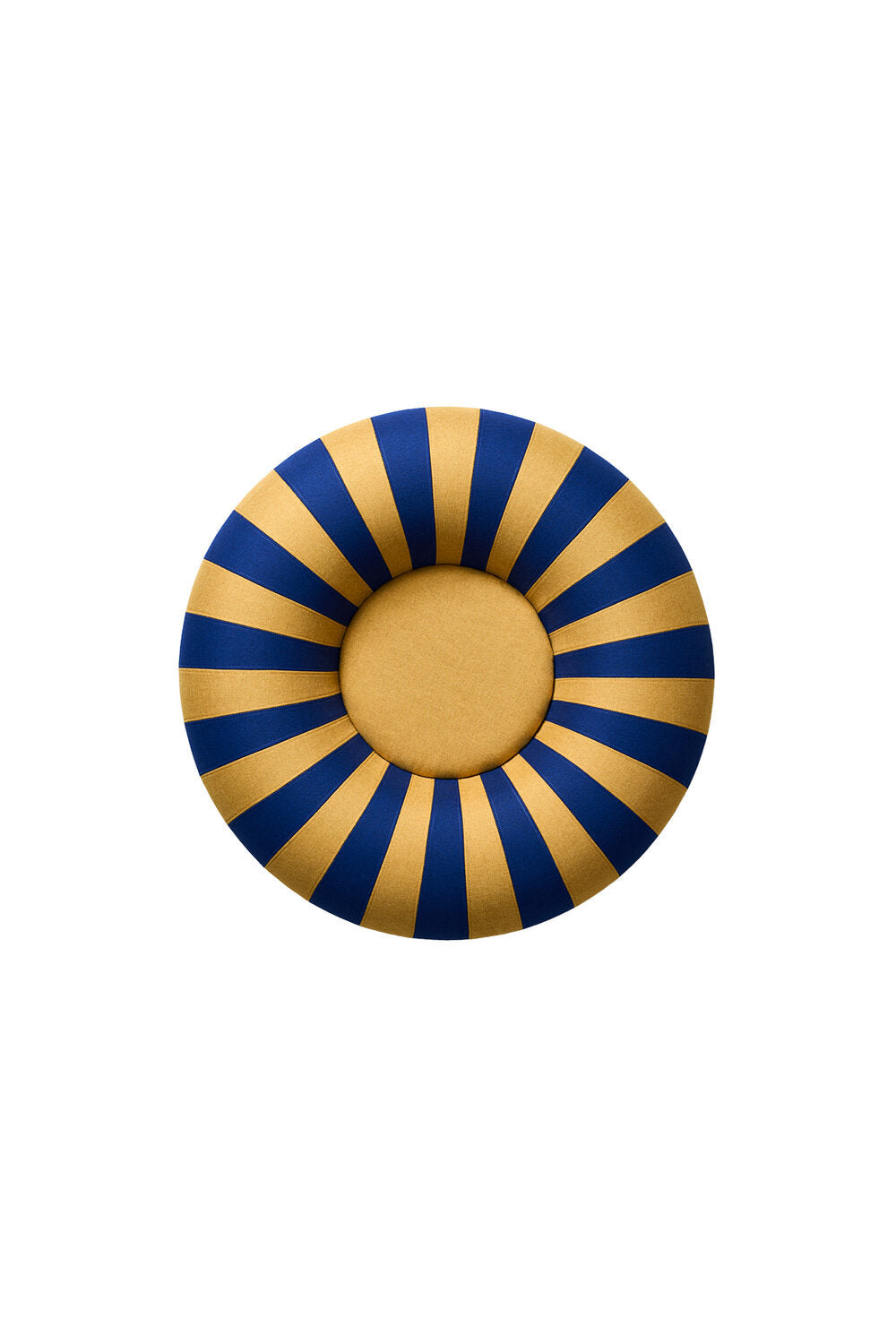 Float puf, Dark Blue/Ochre - 25x80 cm.